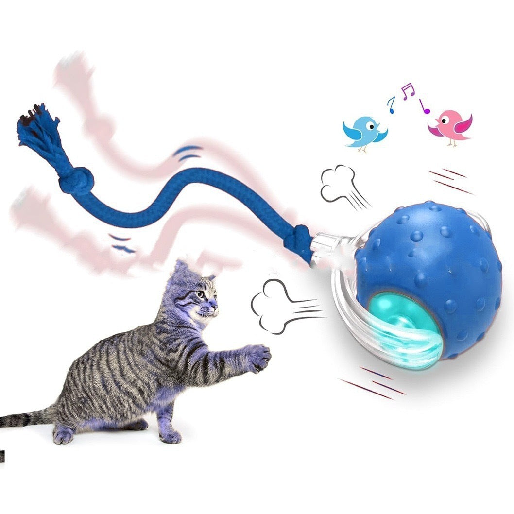 Interactive Cat Rolling Ball – Smart Automatic Toy for Active & Happy Cats