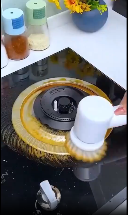 Electric Spin Scrubber - Powerful Cordless Cleaning Brush