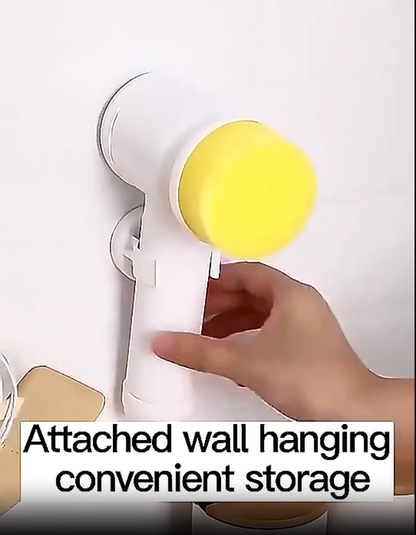 Electric Spin Scrubber - Powerful Cordless Cleaning Brush