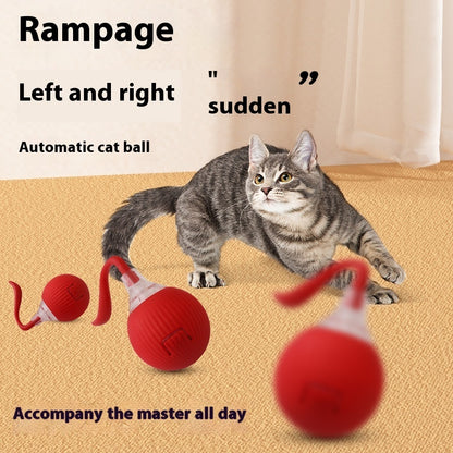 Interactive Cat Rolling Ball – Smart Automatic Toy for Active & Happy Cats
