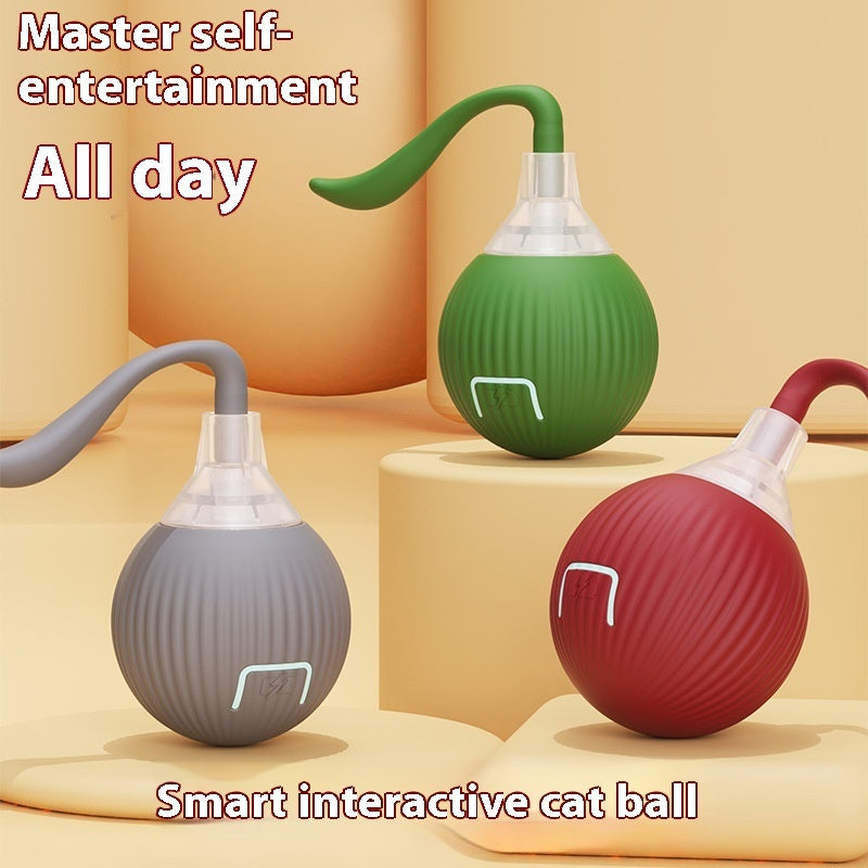 Interactive Cat Rolling Ball – Smart Automatic Toy for Active & Happy Cats